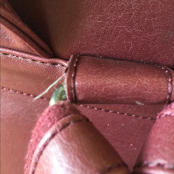 Matt & Nat Burgundy Faux Leather Back Pack - Picture 4 of 8